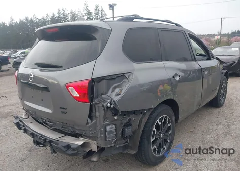 2019 Nissan Pathfinder Sv z USA, uszkodzony, nr VIN 5N1DR2MM7KC646956